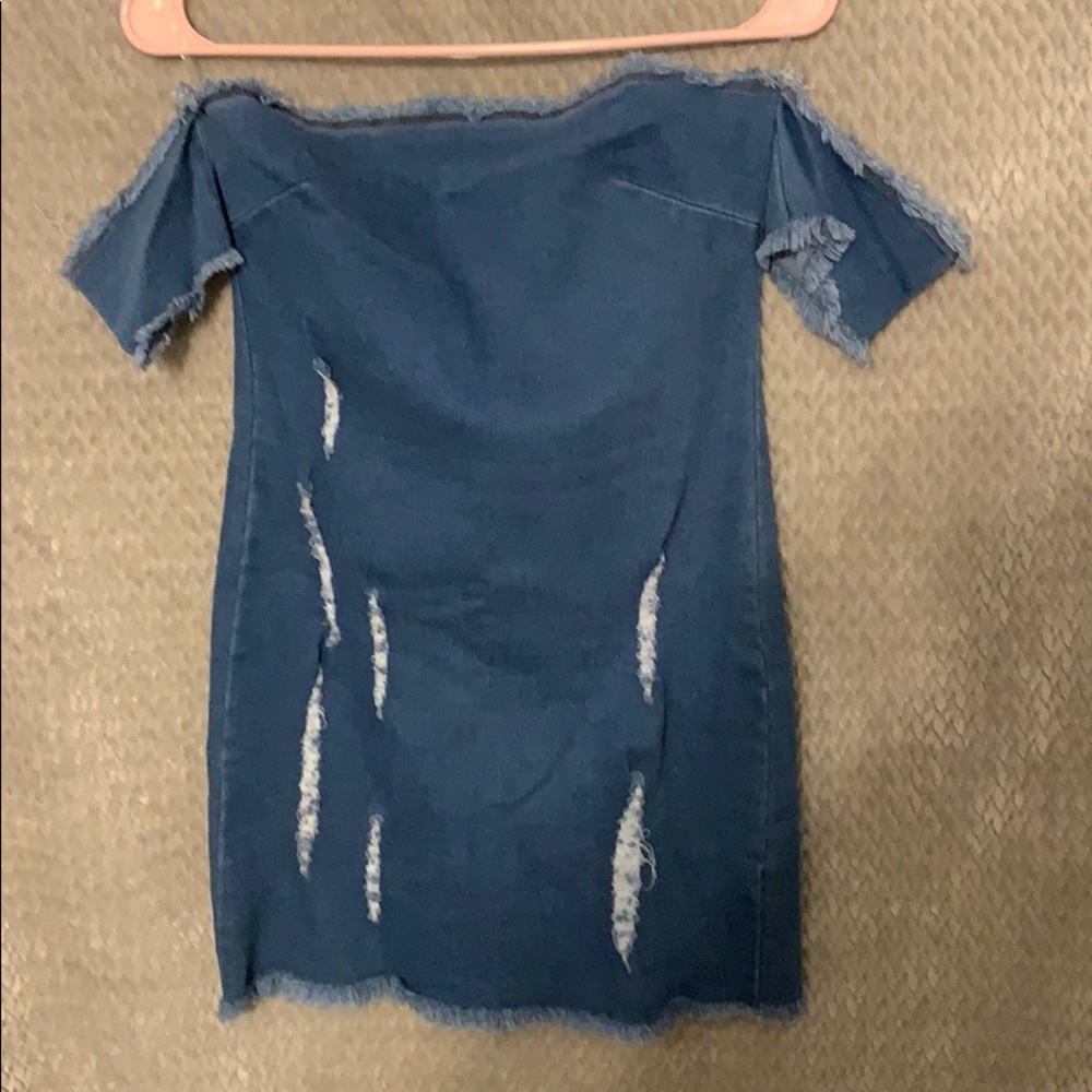 Denim dress